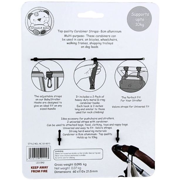 Snuggle Baby Karbinhakeband (2 set)