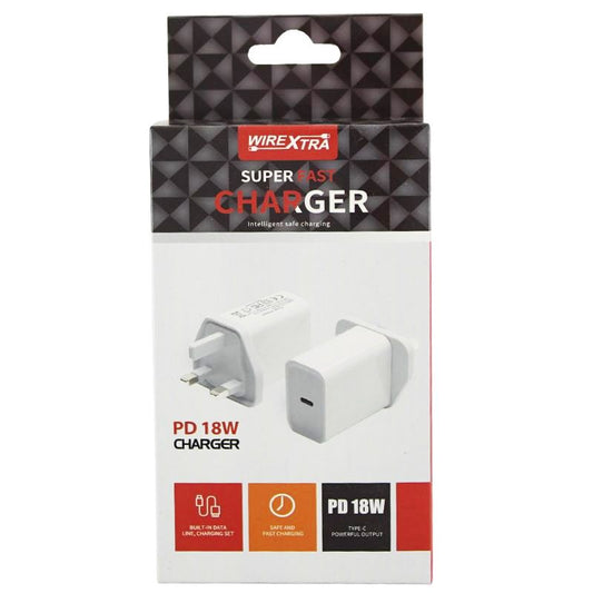 WireXtra Type C PD 18W ультрабыстрая зарядка
